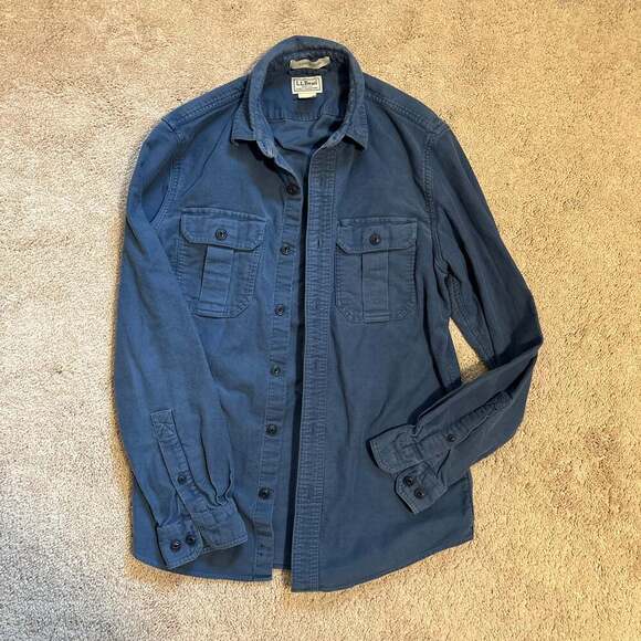 L.L. Bean Other - Men's 1912 Field Flannel Shirt, Slightly Fitted Untucked Fit,